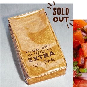 Elf x Chipotle Make Up Bag